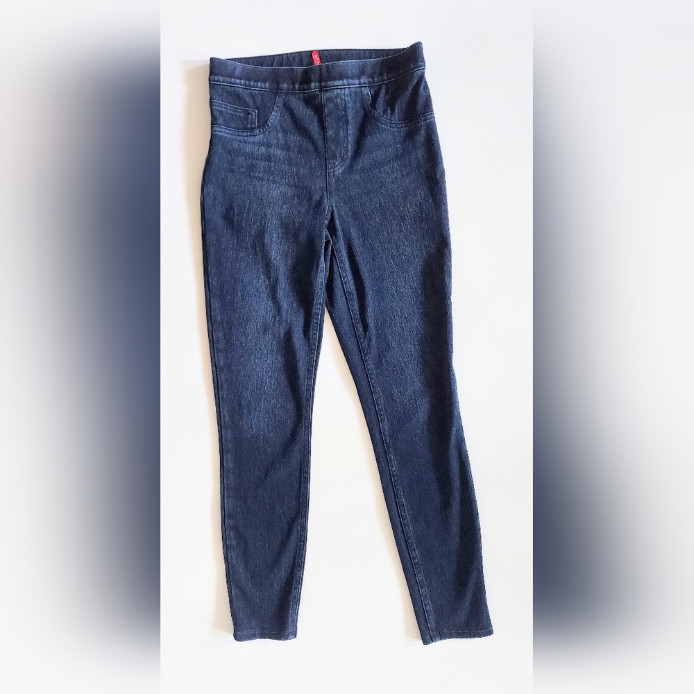 Spanx Jean-ish Mid Rise Ankle Leggings Womens Size Small